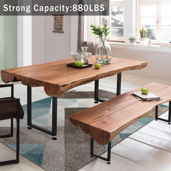 Excelente capacidad de carga de las patas de mesa